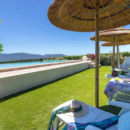 Residenza La Collina Vista Mare Con Piscina A 2Km Dalla Spiaggia Di Mugoni וילה אלגהרו